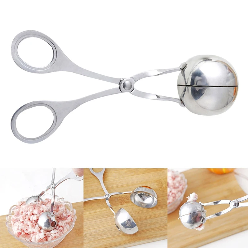 Meatball Maker press Stainless Steel kitchen tools accessories Gadgets Non Stick Fish Stuffed Meat Kitchen Cooking Mold | Дом и сад