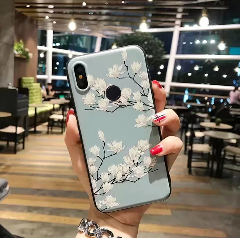 10 Объемный цветок чехол с тиснением для huawei y9 y6 y7 p10 p20 p30 lite рro mate10 20 30 honor 20 10i 9x 8x p smart чехол из мягкого ТПУ - Цвет: 10