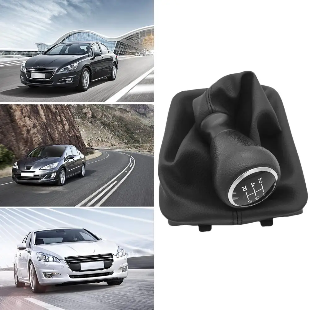 Автомобильная 5 скоростная ручка переключения передач пылезащитная крышка рычаг