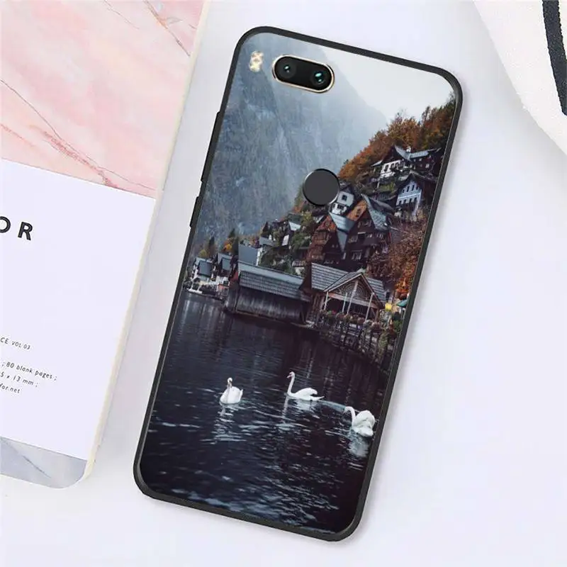 

Mountain Pine Tree Forest high quality Phone Case shell For Xiaomi Redmi note 7 8 9 t max3 s 10 pro lite