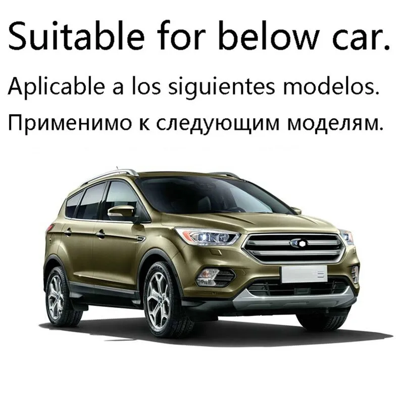 Automovil хромированные задние панели ножная педаль решетка крыло зеркало внешний