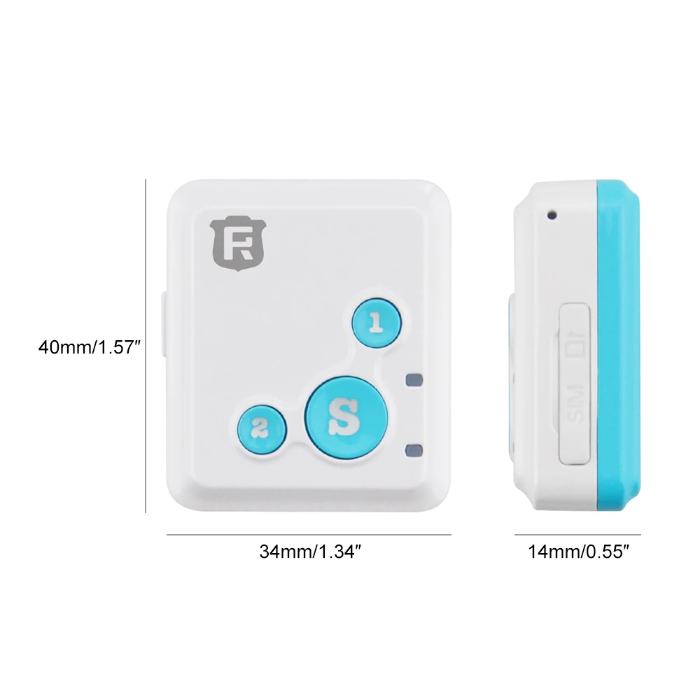 Мини GPS трекер персональный Детский локатор сигнал тревоги с низким зарядом