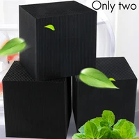 2pcs water purification square eco aquarium water purifier ultra strong filtration absorption home cleaning supplies