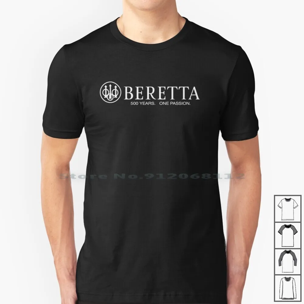 Футболка Berreta с надписью горизонтальные слова 100% хлопок Winchester Us Lock Perfection Simth Savage