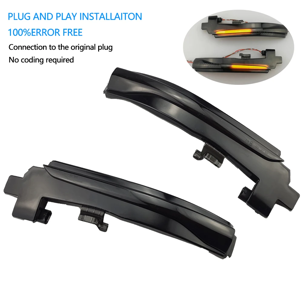 

Car Accessories Dynamic LED Side Rearview Mirror Turn Signal Light Indicator For Volvo V40 CC II V60 S60 2011-2018 S80 V70 III