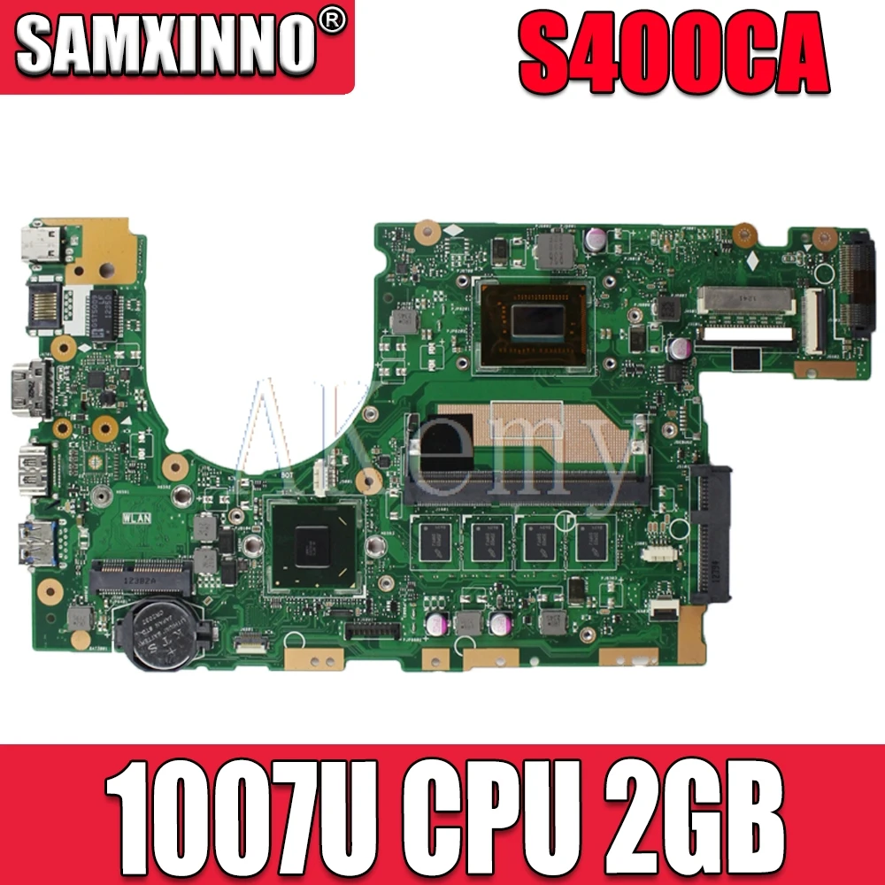 

S400CA motherboard with 1007U CPU 2GB mainboard For Asus S400 S400C S400CA S500CA S500C laptop motherboard