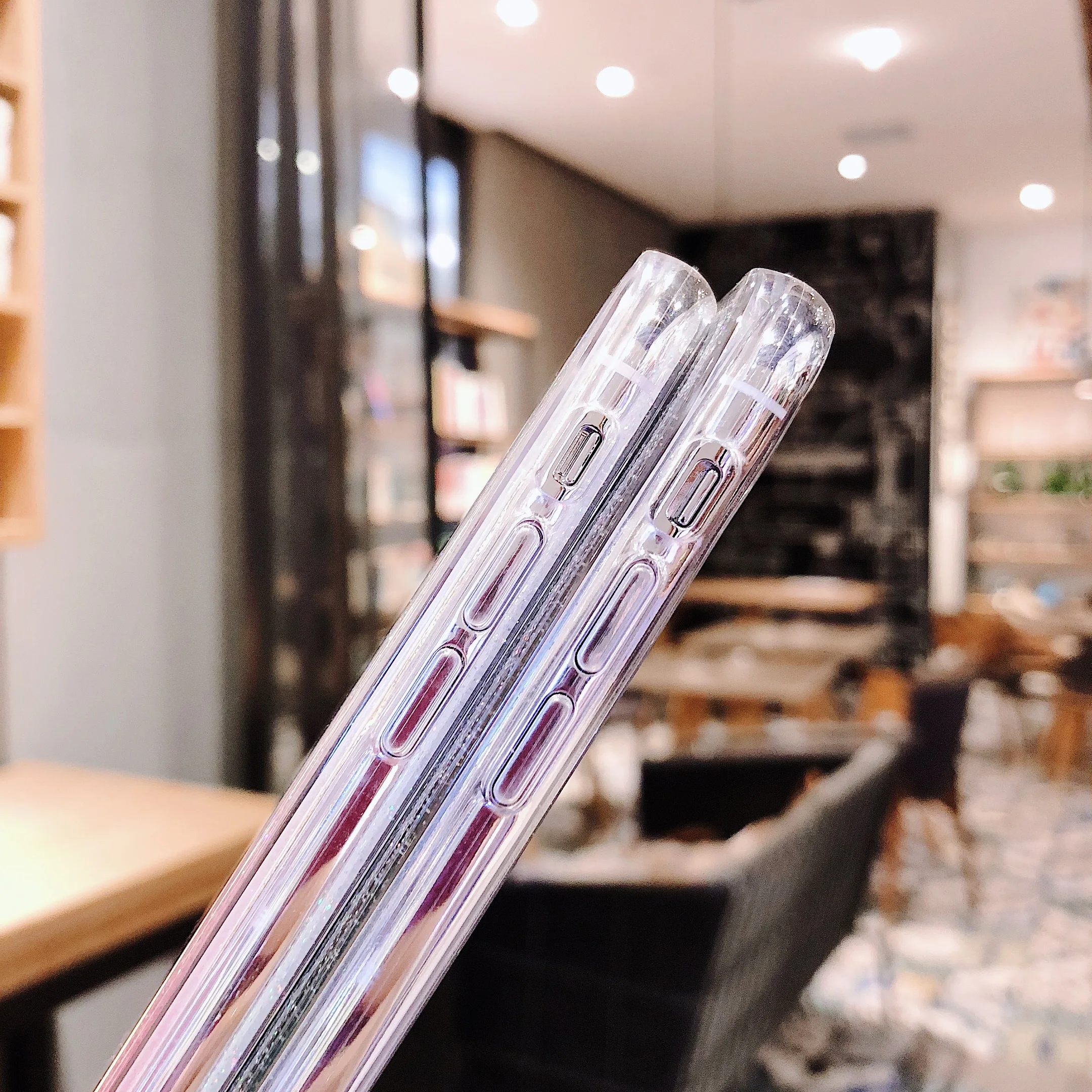 Fashion Gradient Shining Glitter Phone Case For iPhone 11 Pro Max 2019 XR XS MAX X 8 7 Plus 6 6s Clear Back Cover Capa |