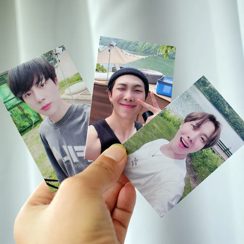 

Wholesale Kpop Bangtan Boys In the SOOP Collection Postercard Photo Card Lomo Card Korean Fashion Boys Poster Picture Fans Gift