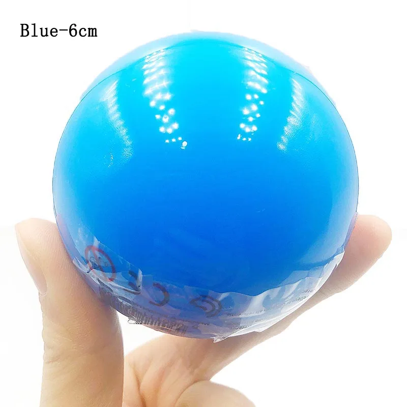 Blue - 6cm TPR водный прыгающий шар, прыгающий водный шарик для серфинга, прыгающий прыгунок, Океанский бассейн, пляжные спортивные игрушки, Непоседа, шар для снятия стресса - Цвет: Blue - 6cm