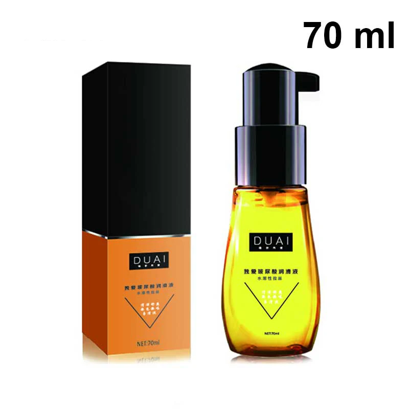 DUAI 70 мл секс Анальная смазка на водной основе спа массаж тела масло для