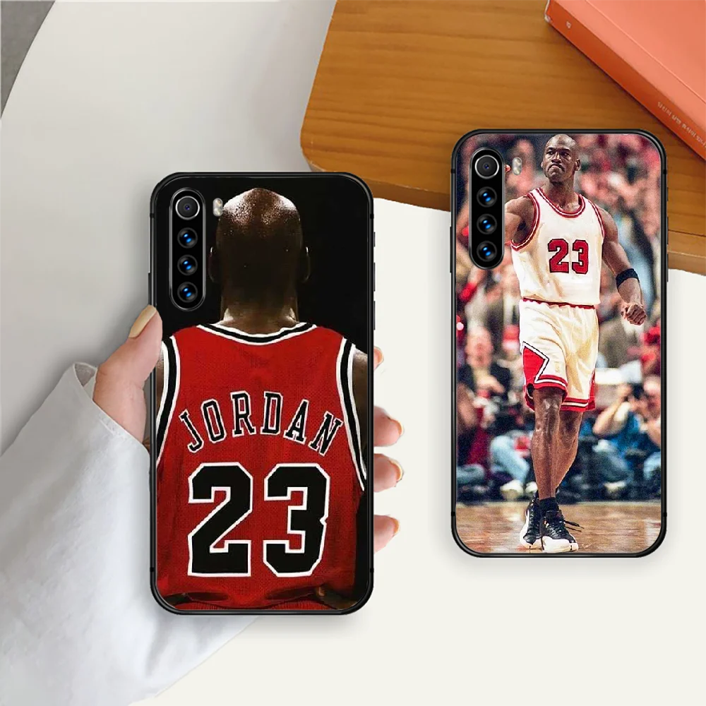 

Basketball Jordan 23 Red Phone Case Cover For Xiaomi 7 7A 8 8T 9 9S 9A 10 K30 Redmi Note Pro Ultra Black Prime Black Soft