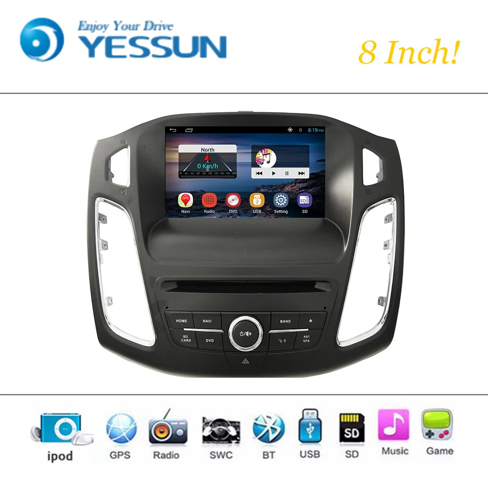 Автомобильный DVD плеер система Wince для Ford Focus 2015 автомагнитола стерео GPS навигация