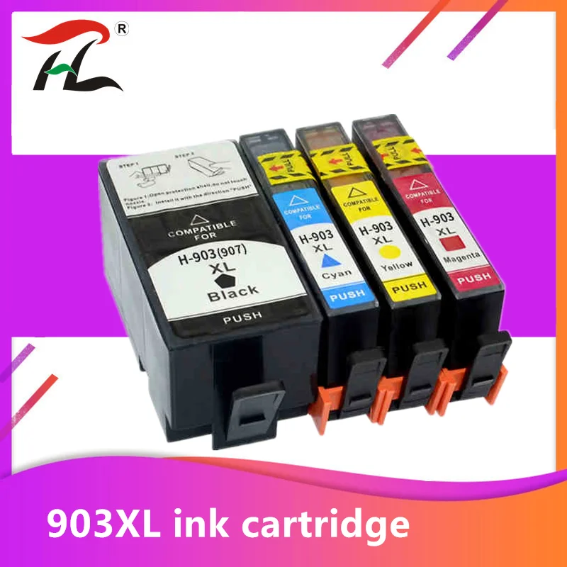 Картридж совместимый с принтером HP 903 907 903XL 907XL OfficeJet 6950 6960 6961 6963 6964 6965 6970