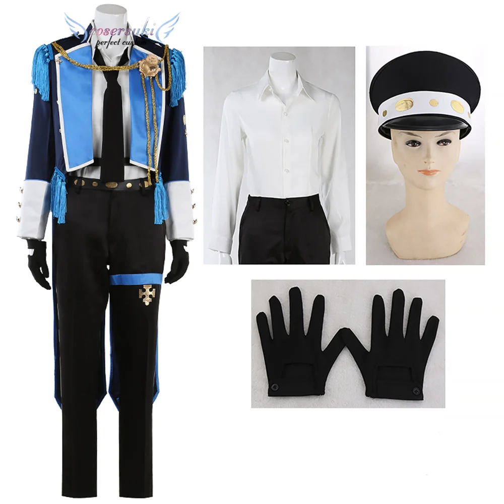 Anime Visual Prison Guiltia Brion Game Suit Halloween Christmas Carnival New Year Party Costume Cosplay Costumes