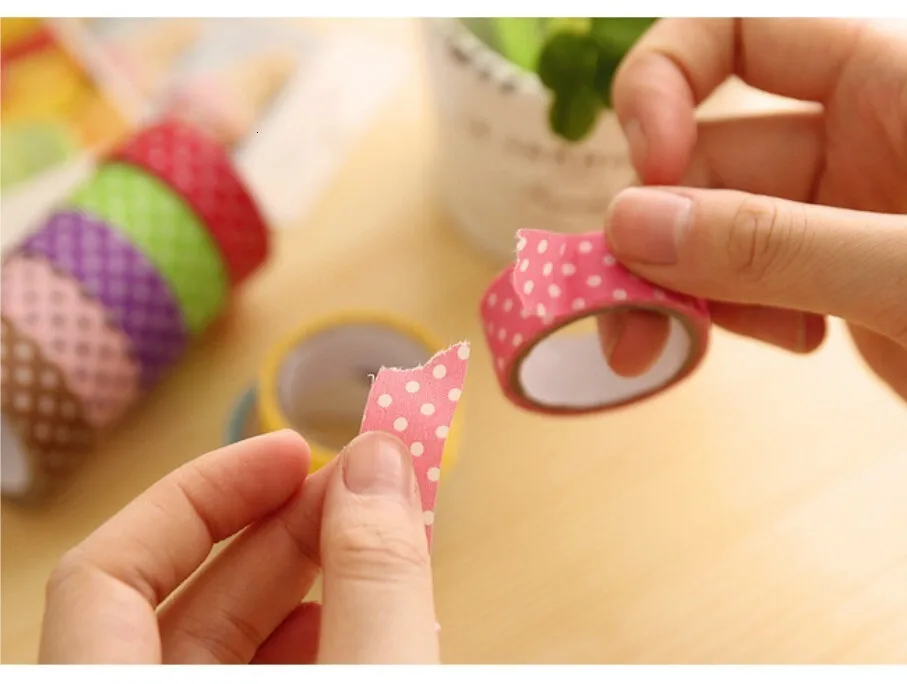 Милые Kawaii васи ленты милые цветные Маскировочные ленты дневник DIY украшения Скрапбукинг наклейки стиральная лента креативный стационарный 02406