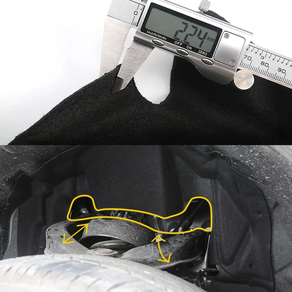 Автомобильные запчасти для Nissan патруль Y62 2010 2019 4L/5.6L переднее колесо щит