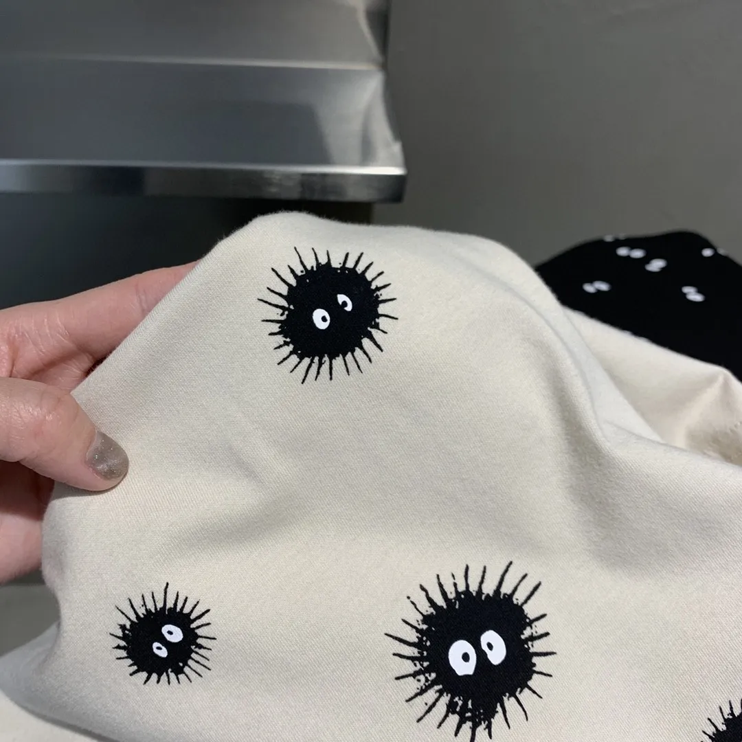 

NEW 2021 women cartoon lovely Brand luxury designer Casual Unisex logo t-shirt women men Eyes bobbles short sleeve shirt tee L1