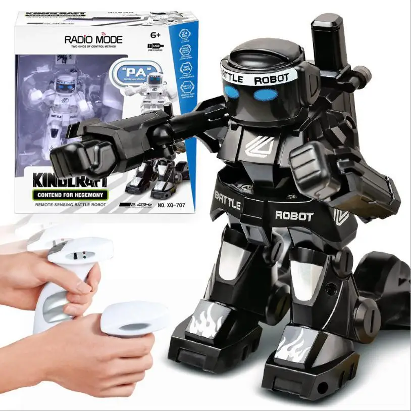 

Boxing Play with Your Partner Robot Remote Control Fighting Intelligence More than 2.4G on the Same Stage Play Parent-Child Pair