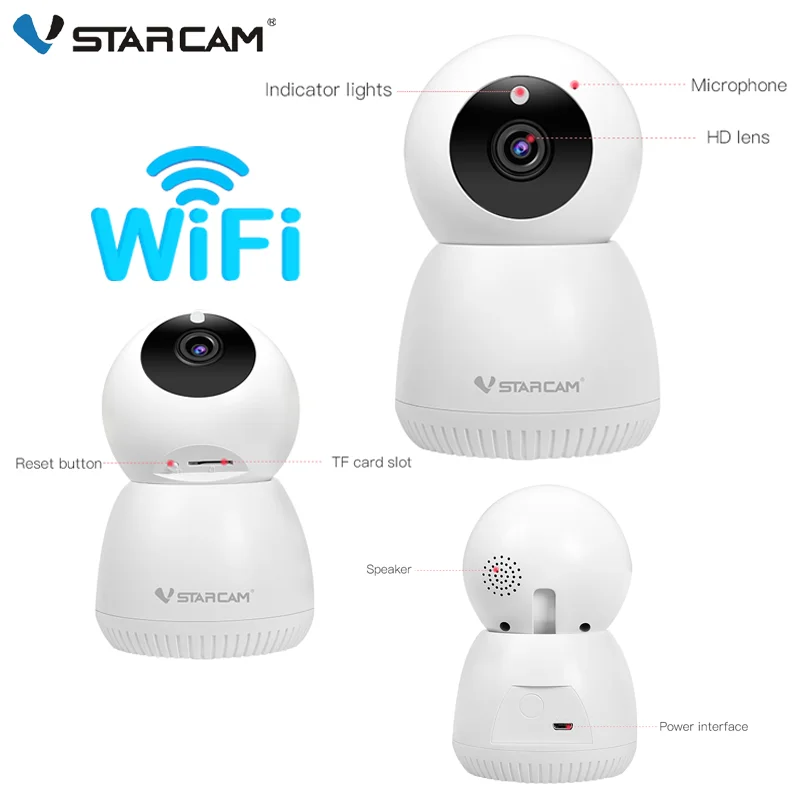 Домашняя IP камера Vstarcam 1080P умная видеокамера с детектором давления Wi Fi