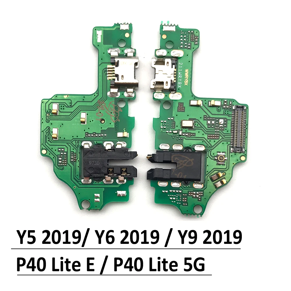 

50Pcs，USB Charge Port Jack Dock Connector Charging Board Flex Cable For Huawei Y7A Y9S Y6P Y8S Y8P Y7P Y6S P40 Lite 5G E