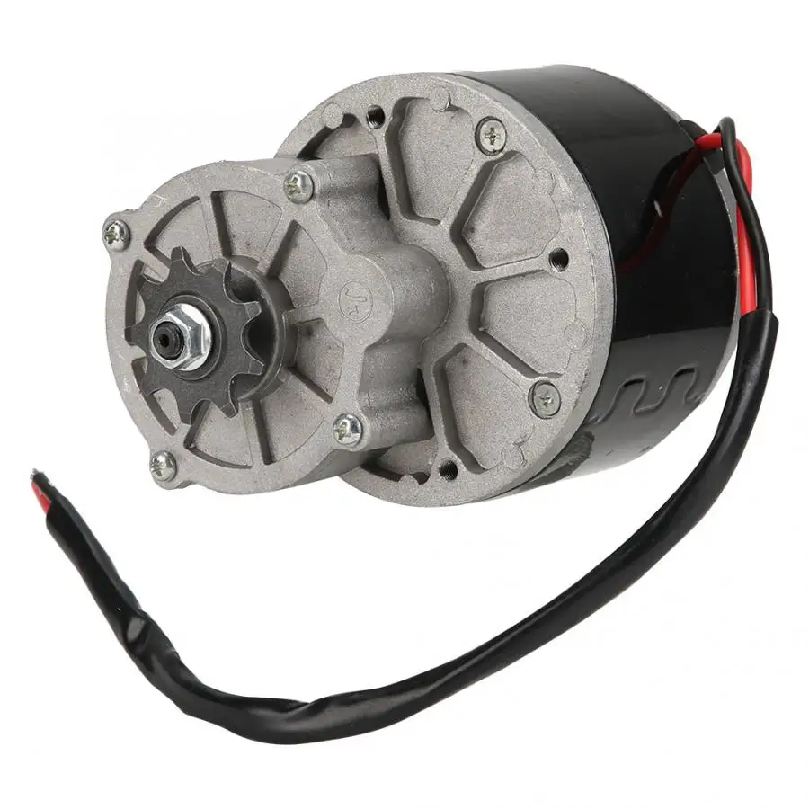 Прочный 12 в 250 Вт редуктор электродвигатель с треугольной платой матовый