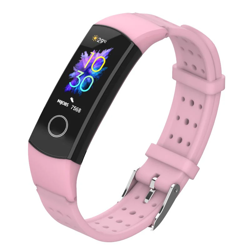 Силиконовый браслет для Honor Band 4 сменный аксессуар Huawei 5|Смарт-аксессуары| |