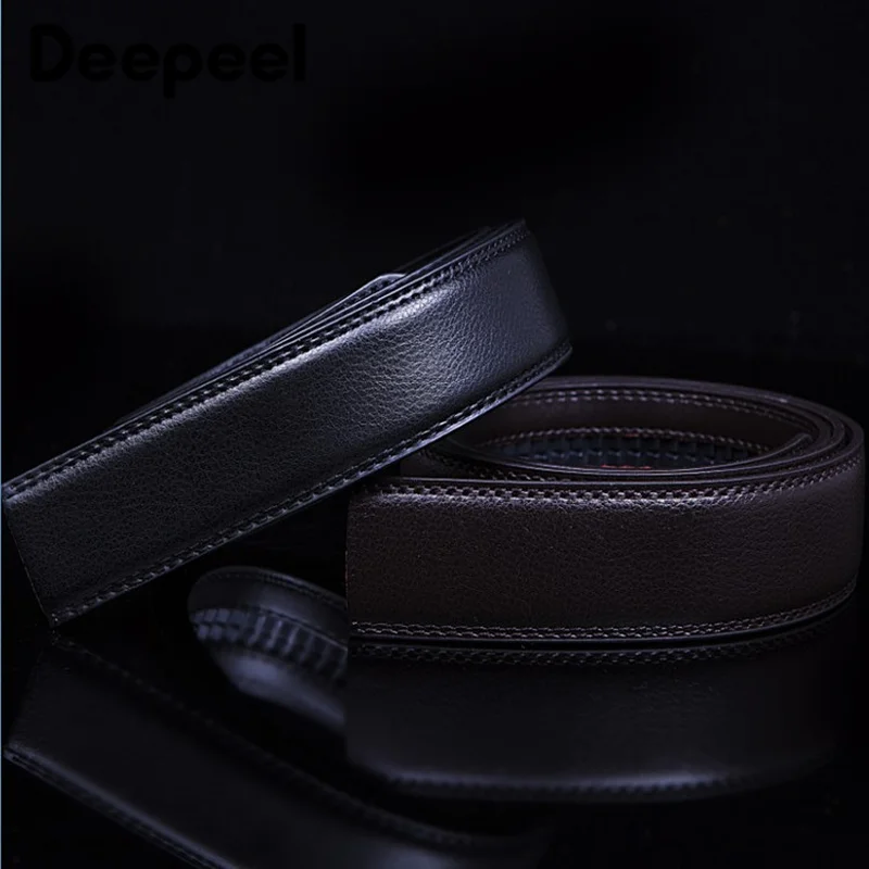 Deepeel 1 шт. 3 5*110/115/120/125 см Автоматическая пряжка из натуральной кожи Ремни второй