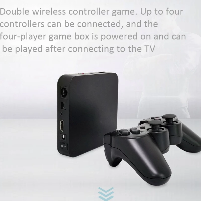 

Video Game Console HD TV Game Console Retro Game Console HDMI Input with Handle for TV Monitor Projector(EU Plug)