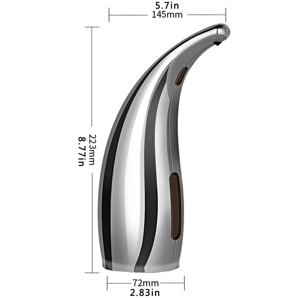 

300MlSoap Dispenser Automatic Liquid Soap Dispenser Infrared Smart Sensor Touchless Foam Shampoo Dispensers For Kitchen Bathroom