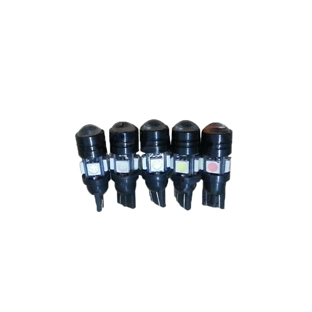 Светодиодная лампа T10 194 1 5 W LED габаритные фонари для автомобиля W5W 5050 Auto Instrument Lights 4