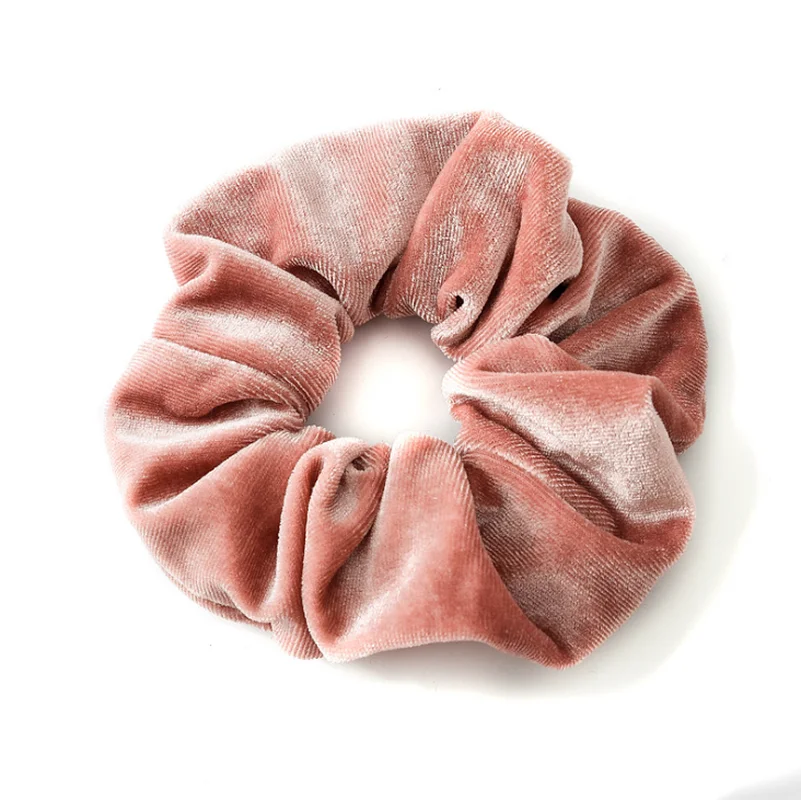 1pcs Women Hair Tie Flamingo Flower Fashion Design Accessories Scrunchie Ponytail Holder Rope Donut | Красота и здоровье