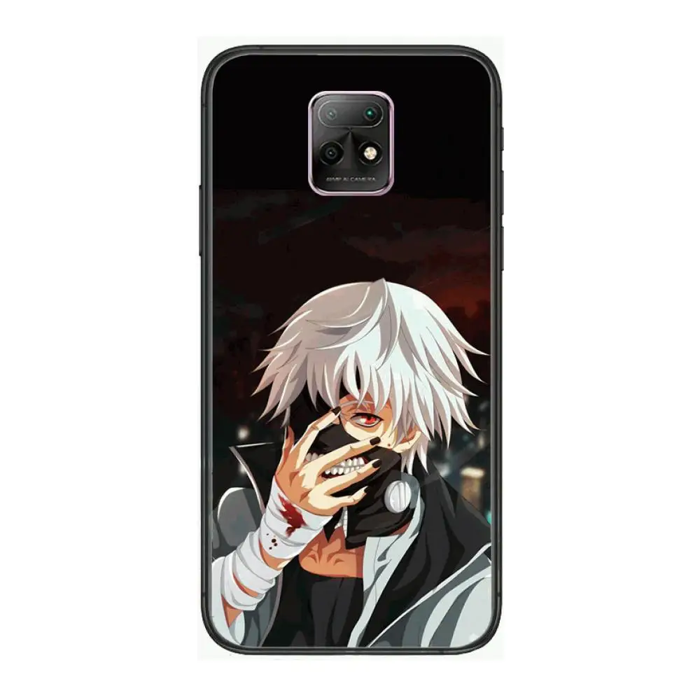 

Tokyo Ghoul Trendy Anime Phone Case For XiaoMi Redmi 10X 9 8 7 6 5 A Pro S2 K20 T 5G Y1 Anime Black Cover Silicone Back Pretty