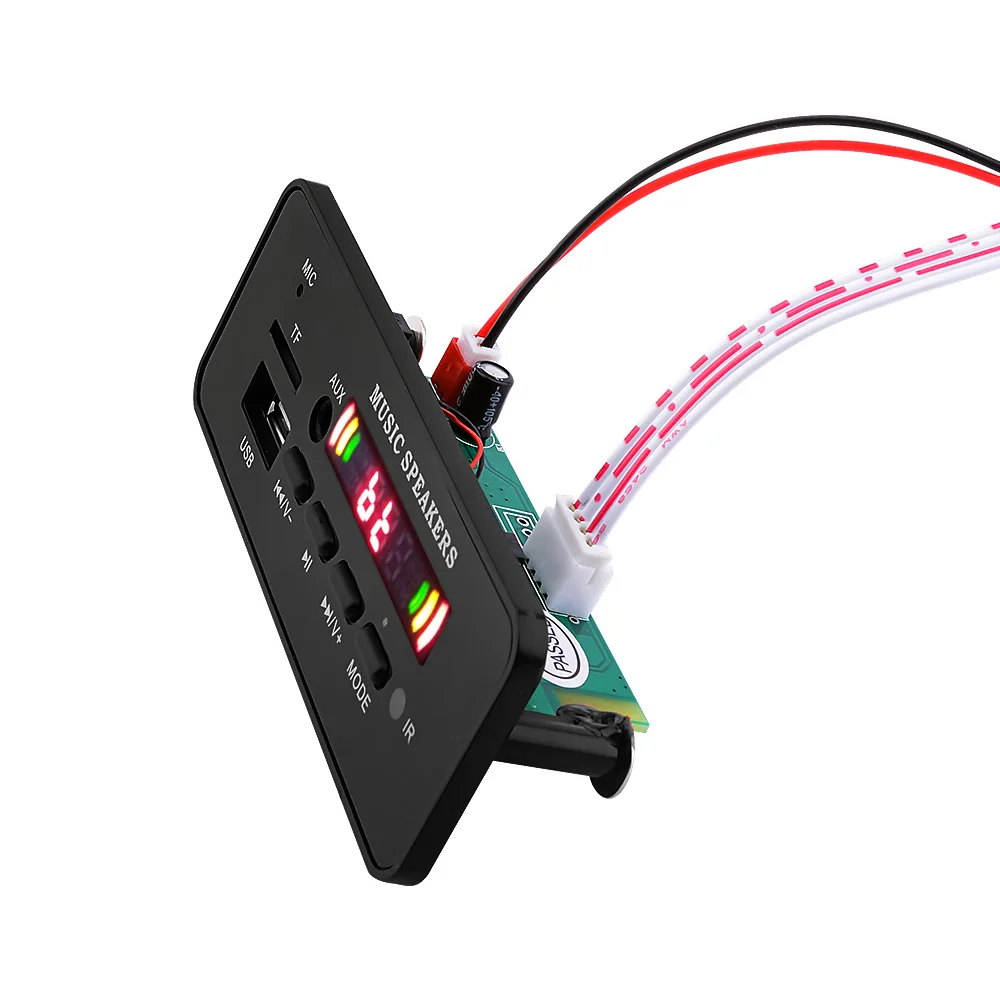 AIYIMA 12 в Bluetooth декодер доска цветной дисплей декодирование MP3 плеер wma wav FLAC USB TF FM DIY звук динамик, усилитель звука