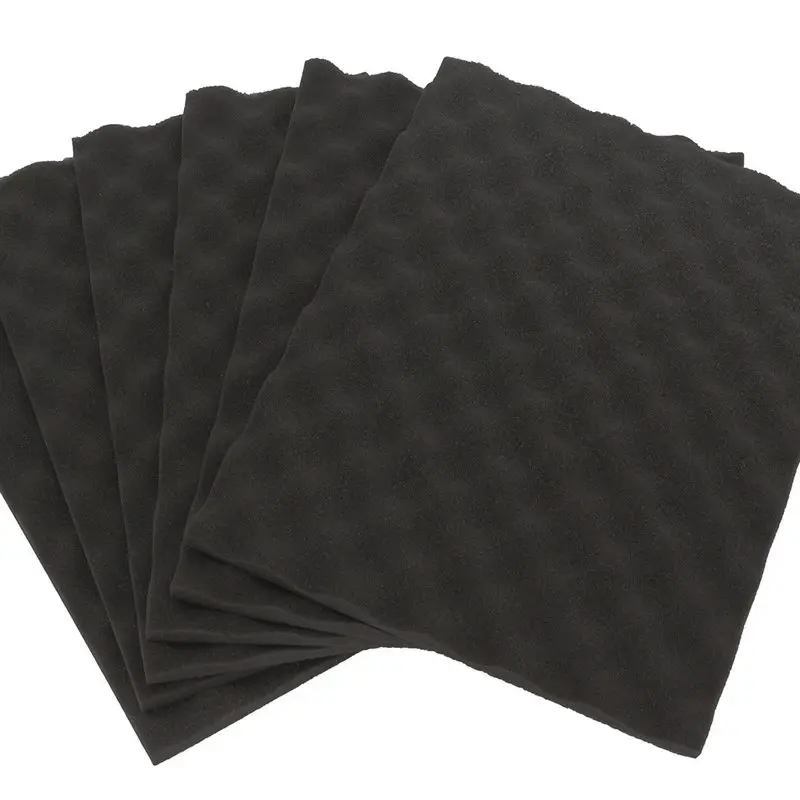 6 шт. акустическая панельная плитка 40 х30 см|Хлопковая звуко- и теплоизоляция| |