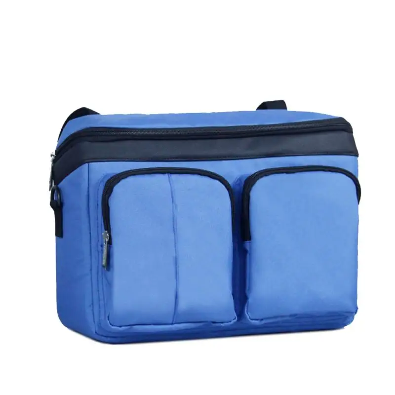 Сумка для детских колясок вместительная портативная однотонная сумка мам