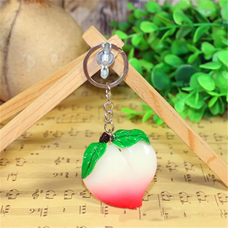 Рождественский подарок 1 шт Мини милый фруктовый брелок имитация фруктов сотовый