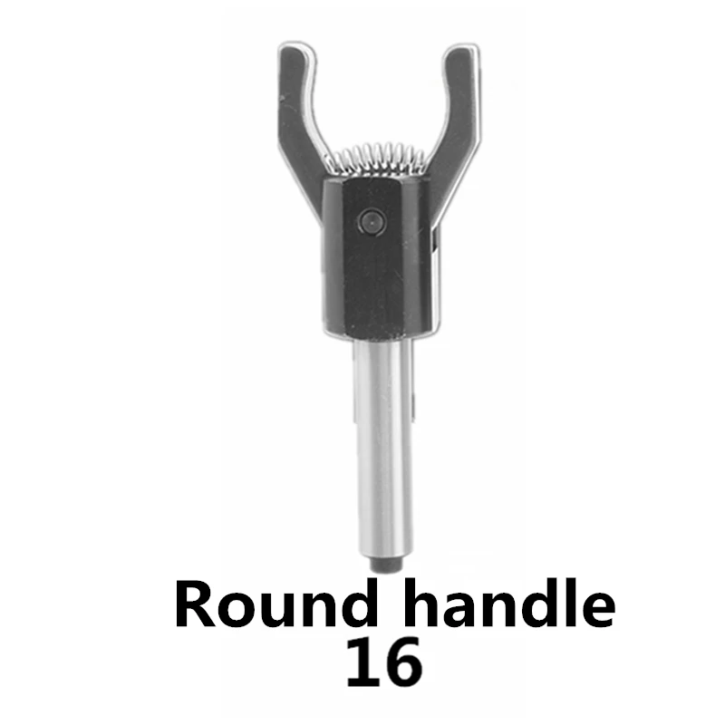 16x16mm Round Bar Автоматический шпю Съемник 16 20 25 мм Фидер ЧПУ две когти Sqaure круглый бар Съемник клипер обратно-тяга экстрактор токарные инструменты для рисования - Цвет: 16x16mm Round Bar
