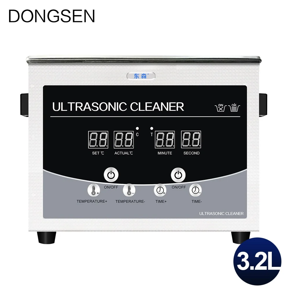 Ультразвуковой очиститель 3 л с тайром нагревателем украшение масло ржавчина