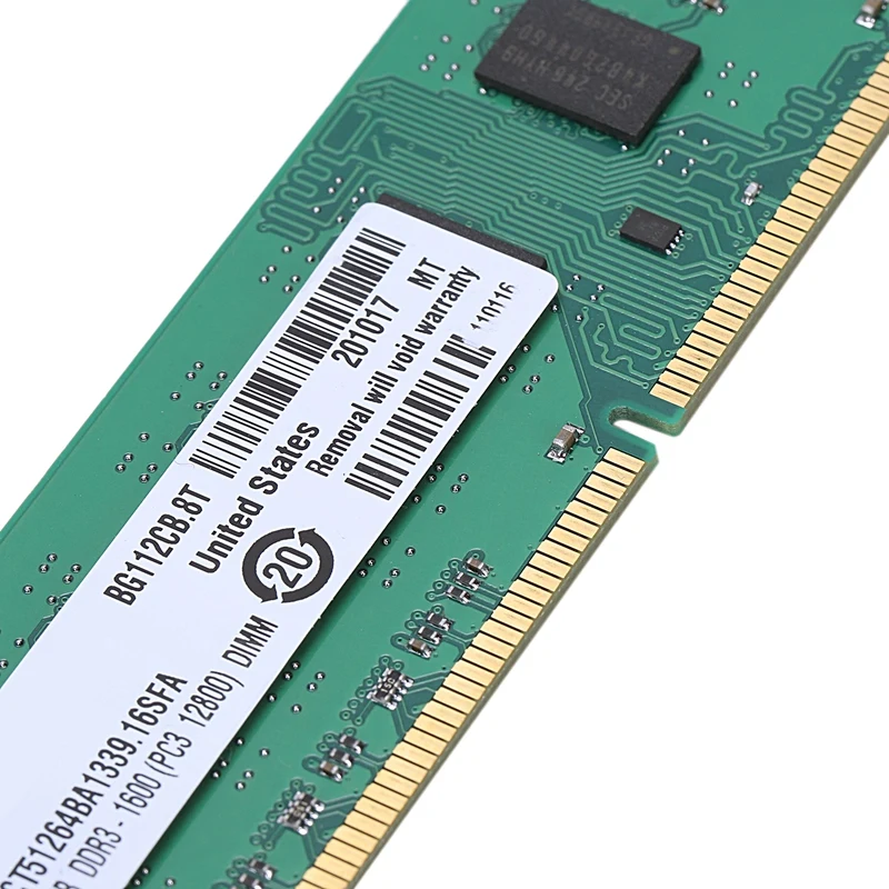 DDR3 4 Гб оперативной памяти PC3 12800 1 5 V 1600 МГц 240 настольного компьютера Память DIMM