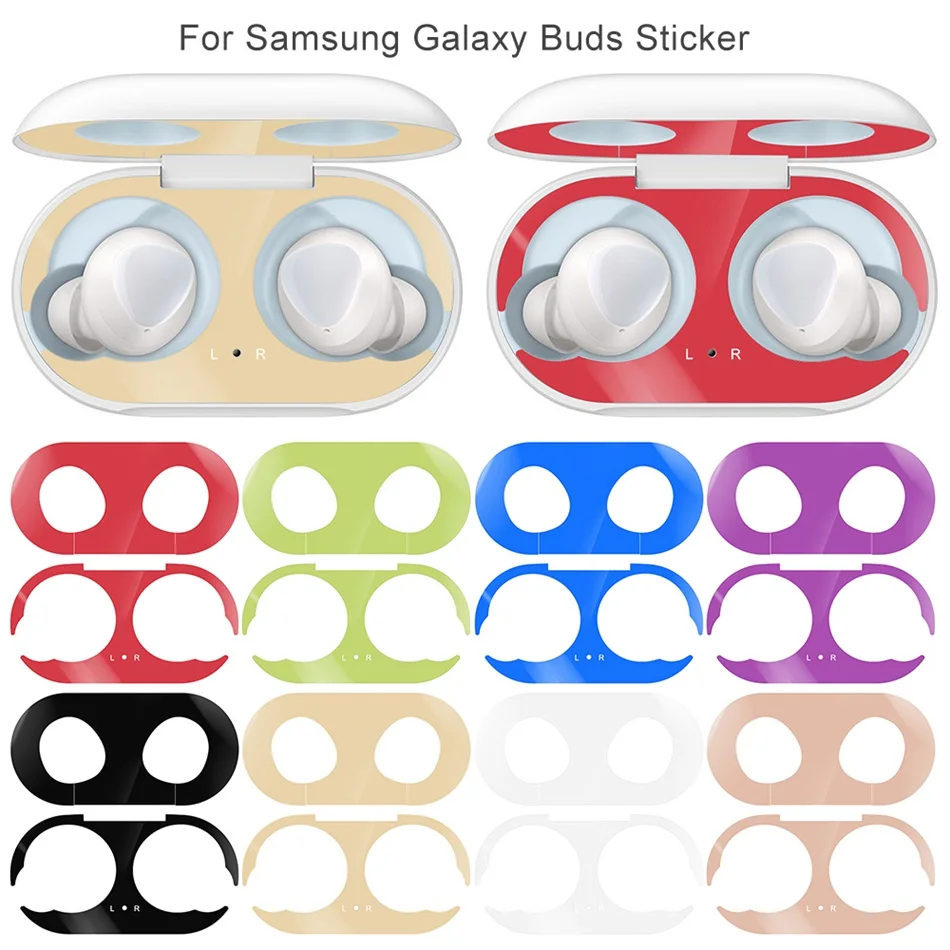 

Metal Dust Guard Sticker for Samsung Galaxy Buds Scratchproof Earphone Protective Sticker Film For Samsung Buds Skin Accessories