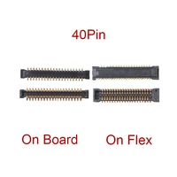 1pcs lcd display screen fpc connector on motherboard for samsung galaxy j4 j400 sm j400f j400h j400g ds 40 pin