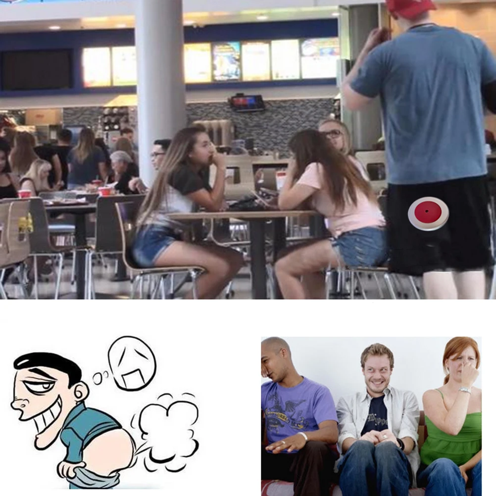 Смешной пульт дистанционного управления Fart Machine Gag подарок Шутка розыгрыш