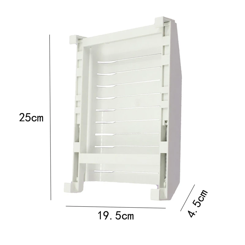 

Refrigerator Plastic Wrap Track Storage Rack Kitchen Paper Towel Holder Accessories Tissue Hanger Storage Rack For Bathroom New