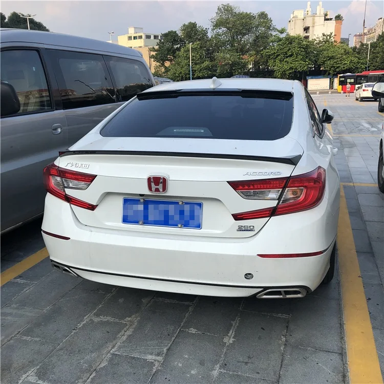 Спойлер для Honda Accord высококачественный спойлер из АБС материала заднего крыла