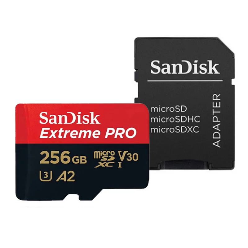 

SanDisk Extreme PRO Micro SD Card 128GB 64GB 32GB 512GB 256G 400G Micro SD 128gb Flash Memory Card SD U3 4K V30 Microsd TF Cards