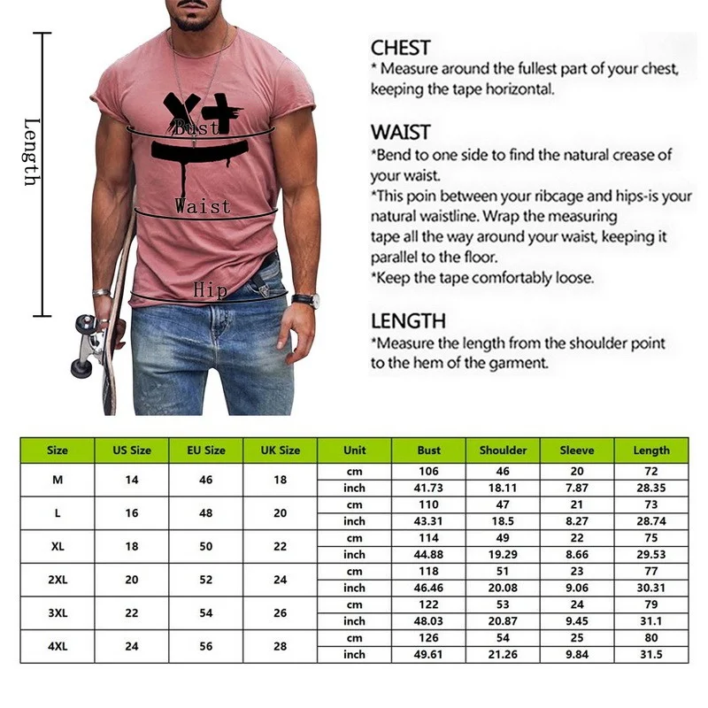 

SHUJIN Summer T-Shirt Men Short Sleeve Oversized T-shirt For Men Harajuku Fashion Print O-Neck Pullover Top Male Tee Streetwear
