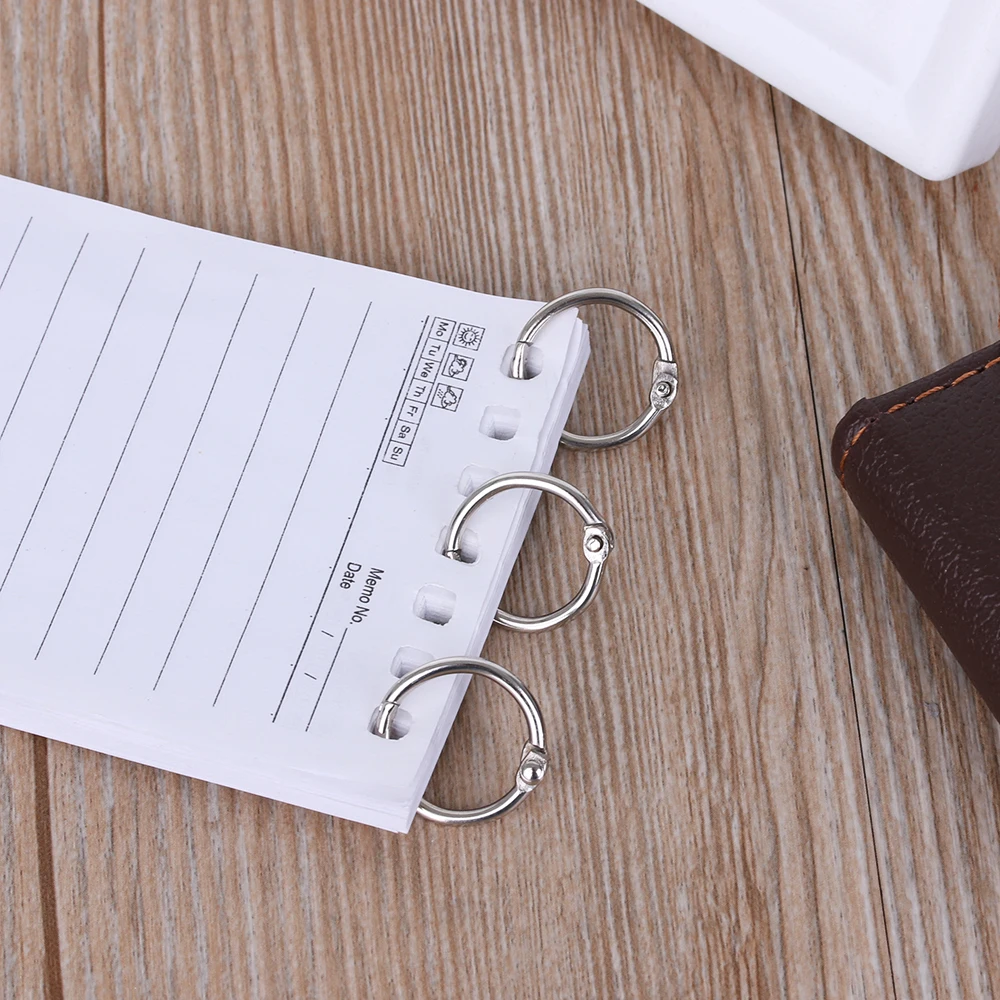 Многофункциональный металлический брелок с откидными кольцами набор из 10