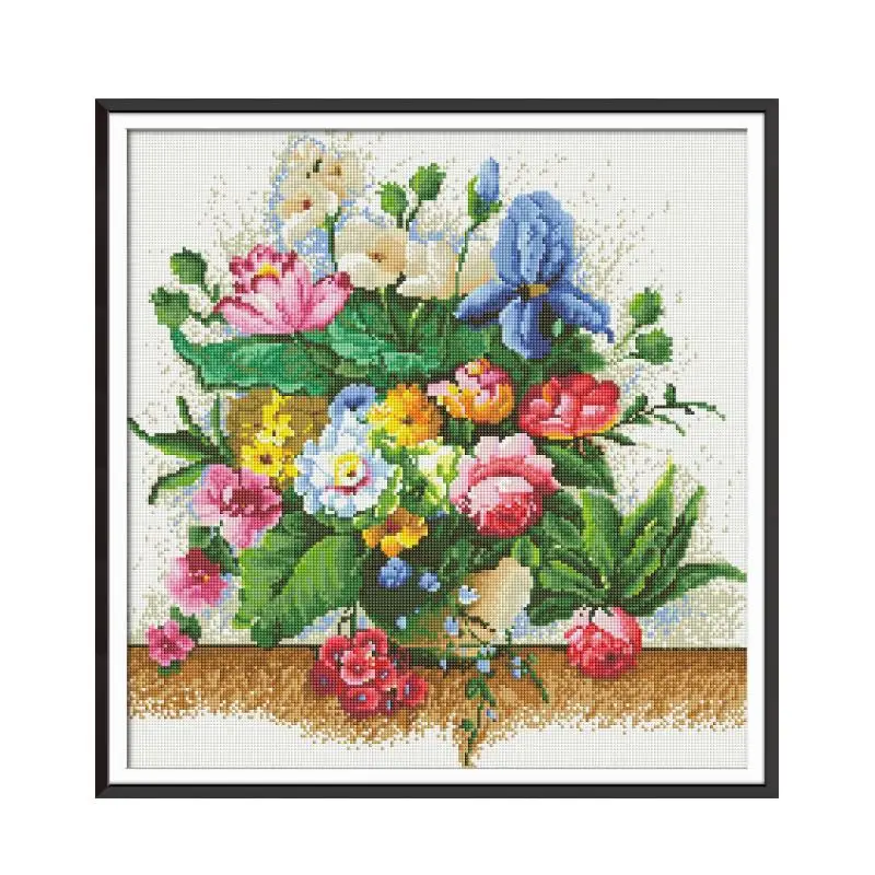 Цветы цветущие 5D алмазная вышивка сделай сам цветы из Китая крестиком живопись