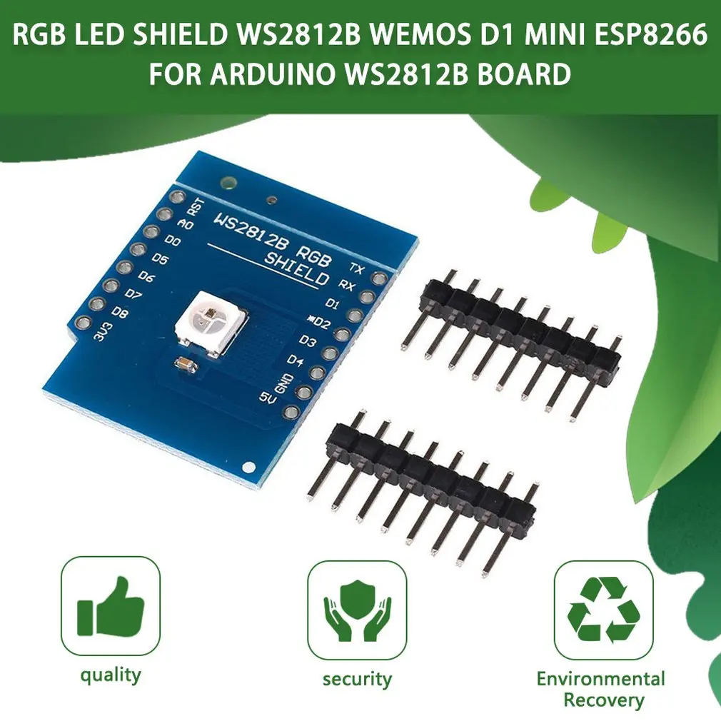 RGB светодиодный экран WS2812B Wemos D1 Mini ESP8266 для платы Arduino WS2812B|Коробки передач и