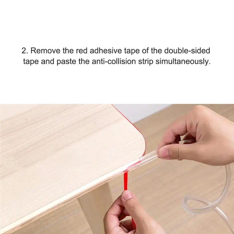 Безопасные Угловые накладки прозрачные защитные края стола полоса бампер